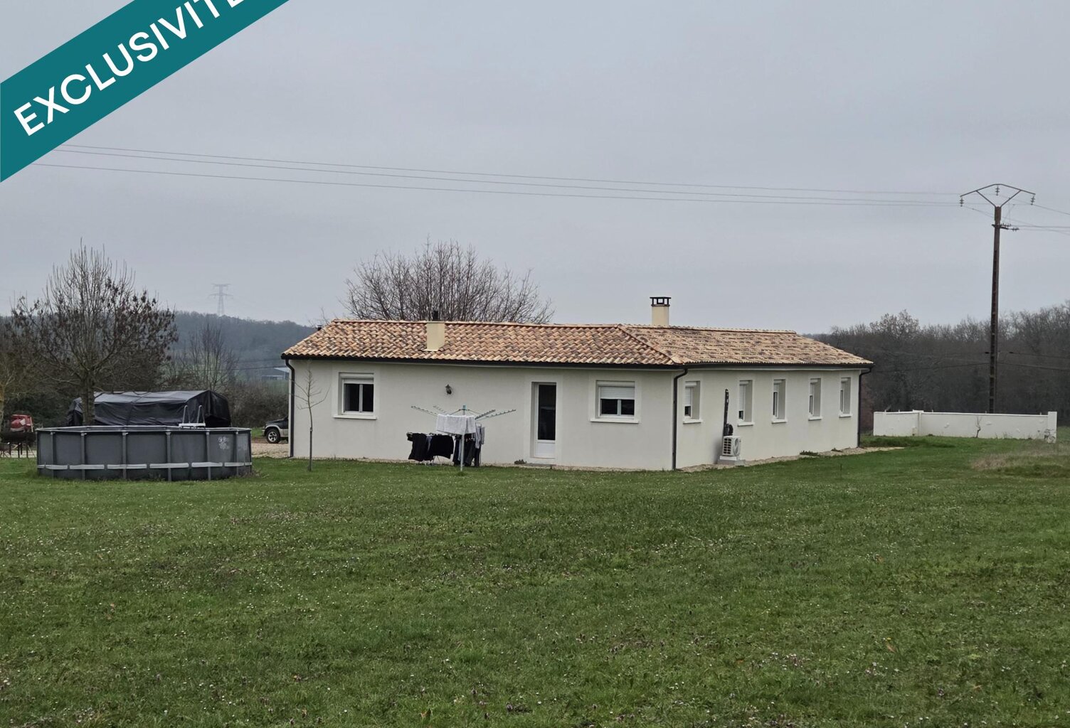 Maison contemporaine T5 récente de 2021 à Nastringues ,  Terrain de 2209 m² — photo 1