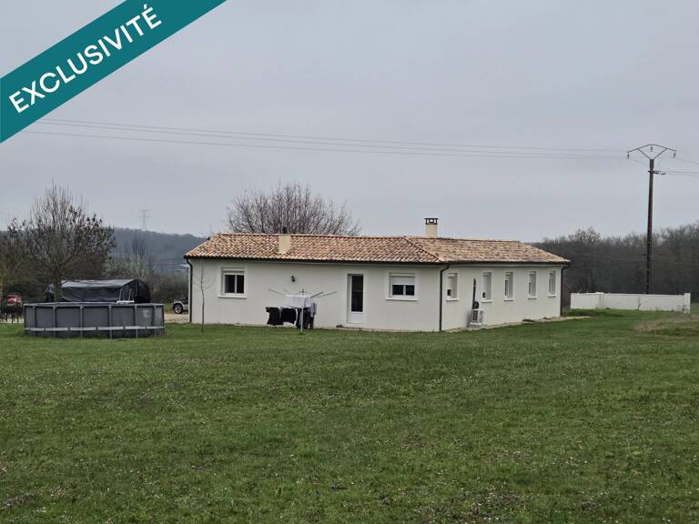 Maison contemporaine T5 récente de 2021 à Nastringues ,  Terrain de 2209 m² — photo 1