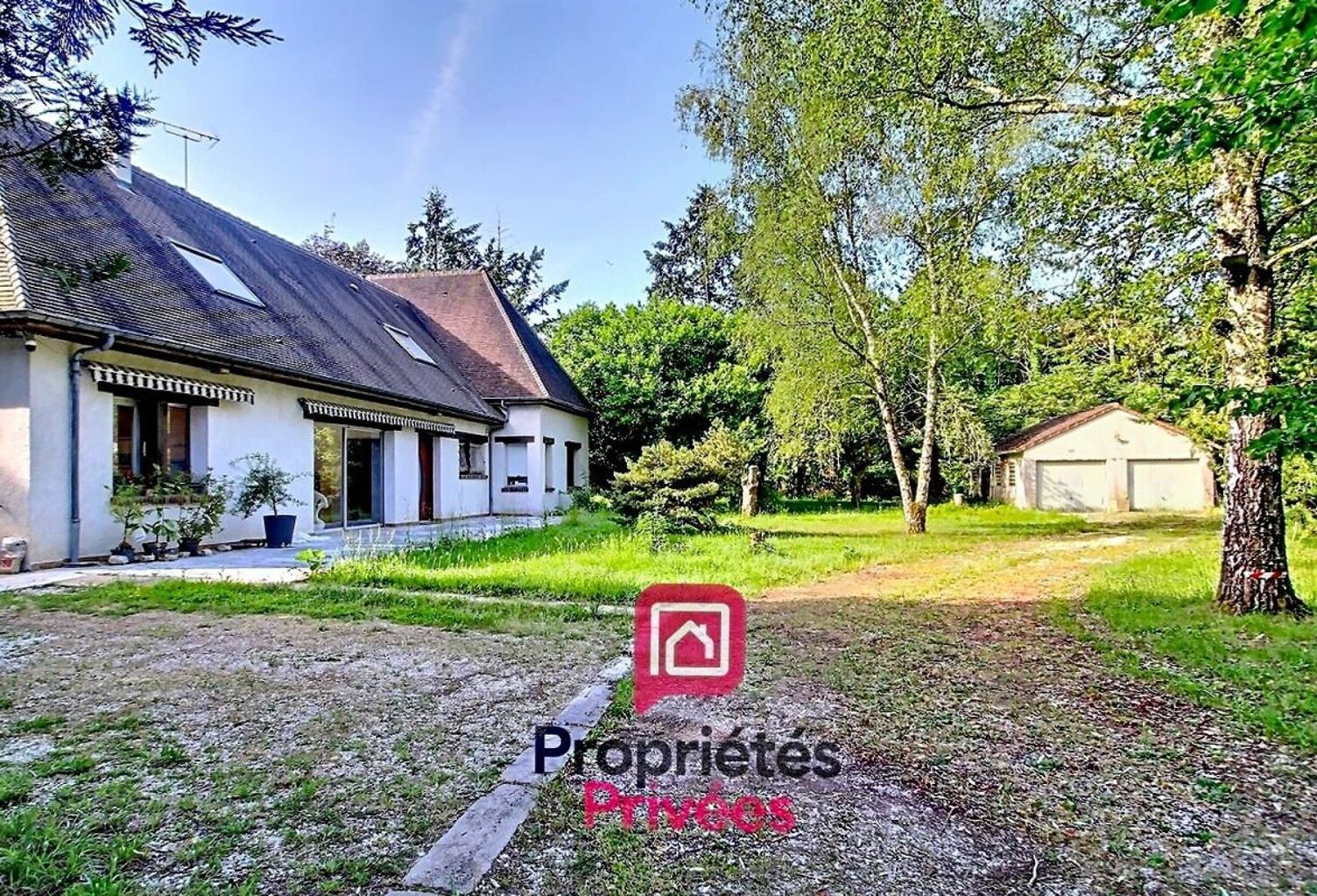1h15 de PARIS - PROPRIETE de 245 m2 env. GARAGE, 5400 m2 de PARC ARBORE, AU COEUR DE LA NATURE — photo 1