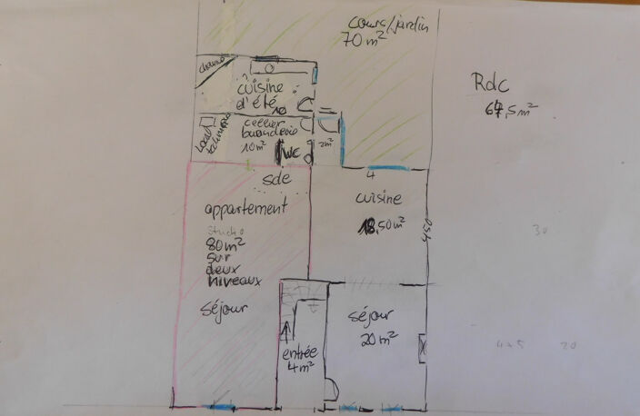 Simorre, maison de village de 220m2 avec jardinet/cour de 90 — photo 3