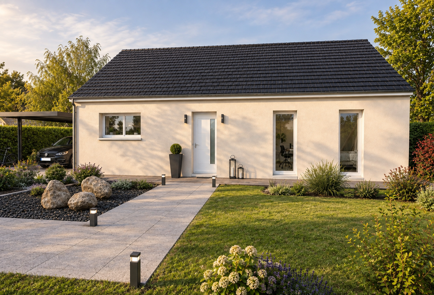 Quatre chambres de plain-pied aux portes de Nancy : de la place pour toute la famille ! — photo 1