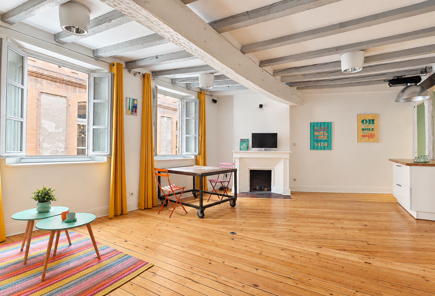 TOULOUSE CARMES   Loft de caractère de 56 m2   Investissemen — photo 1