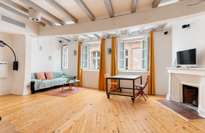 TOULOUSE CARMES   Loft de caractère de 56 m2   Investissemen — photo 2