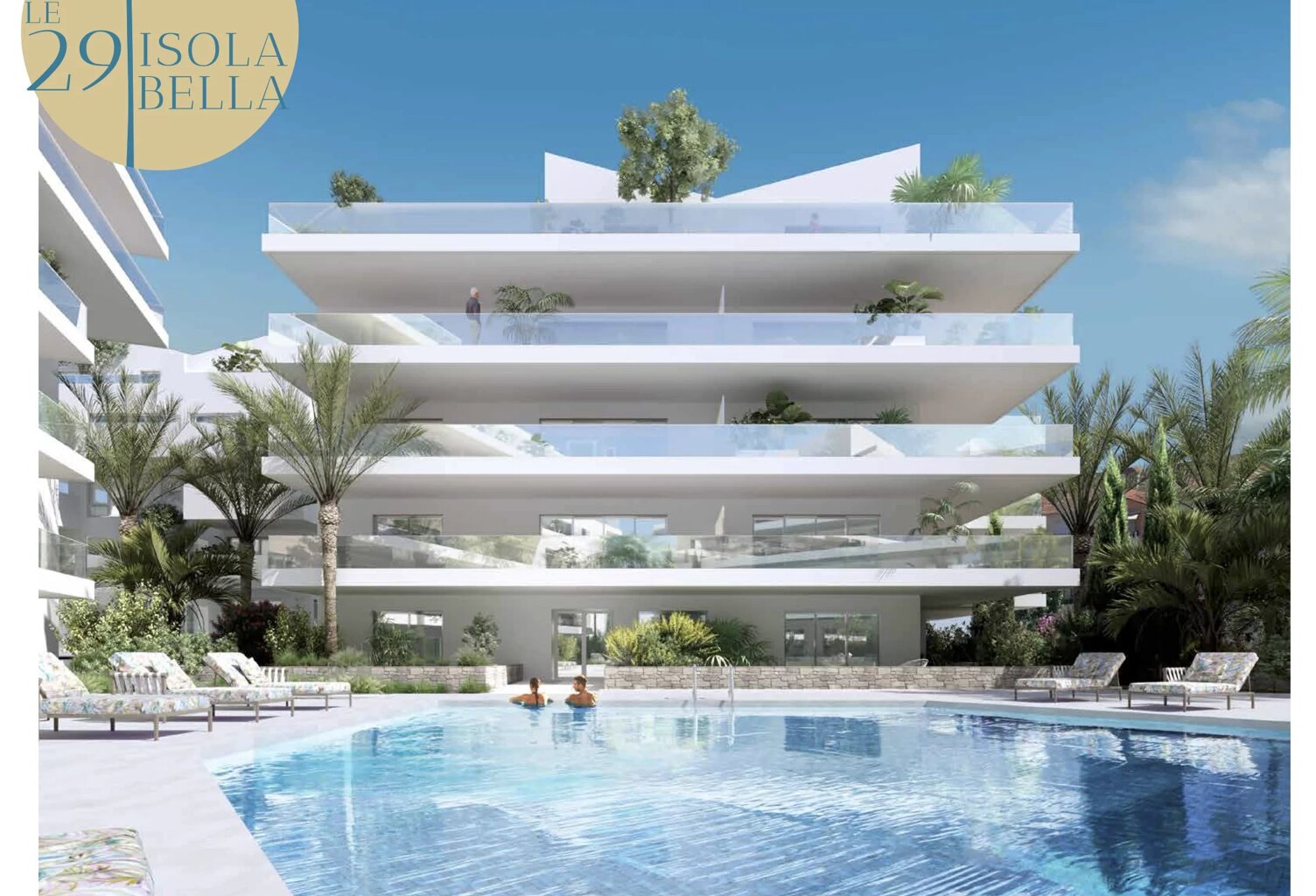 PROGRAMME NEUF CANNES - PISCINE - PROXIMITÉ IMMÉDIATE CENTRE — photo 1