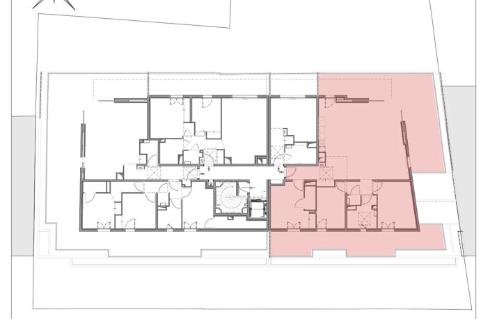 Programme neuf Juan Les Pins - appartement 4 pièces - vue mer — photo 4