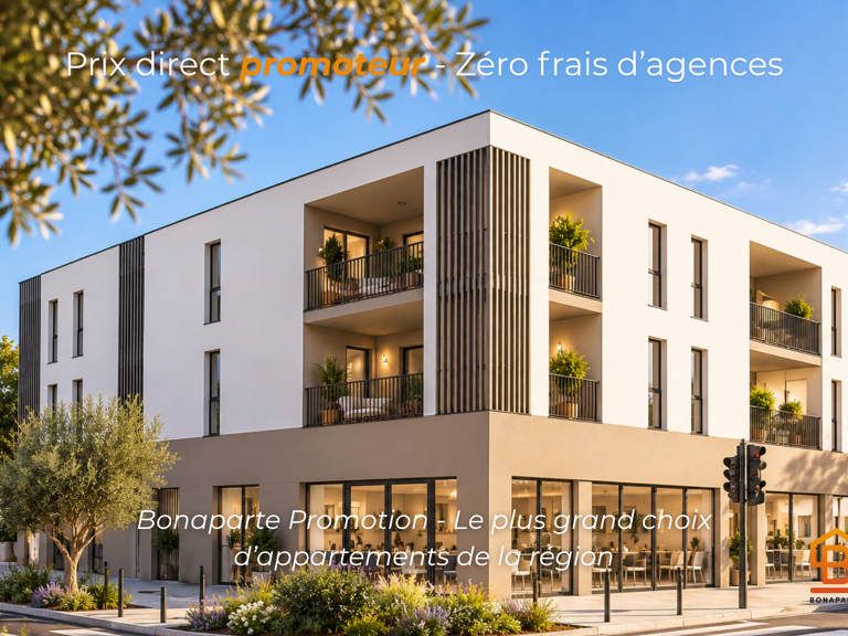 MÈZE – T2 NEUF DE 48 M² AVEC GRANDE TERRASSE DE 13 M² — photo 1
