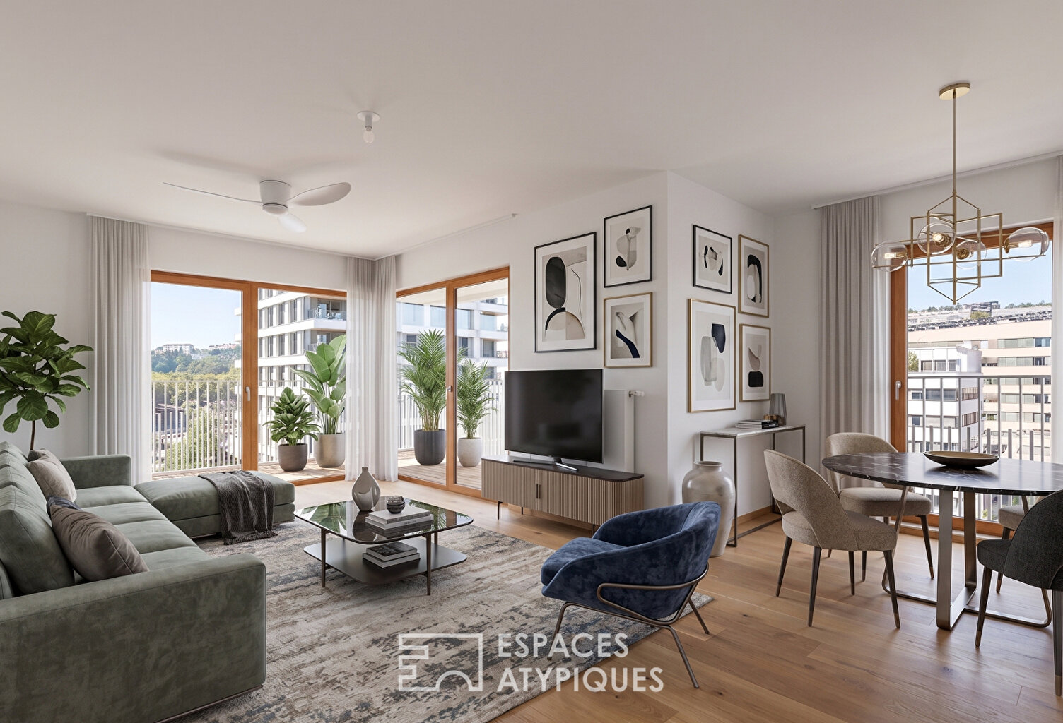 Très bel appartement au coeur de Confluence — photo 1