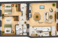 ROCHEFORT ? SUPERBE T3 DE 77,74 M² ?  PRESTATIONS HAUT DE GAMME ! — photo 2