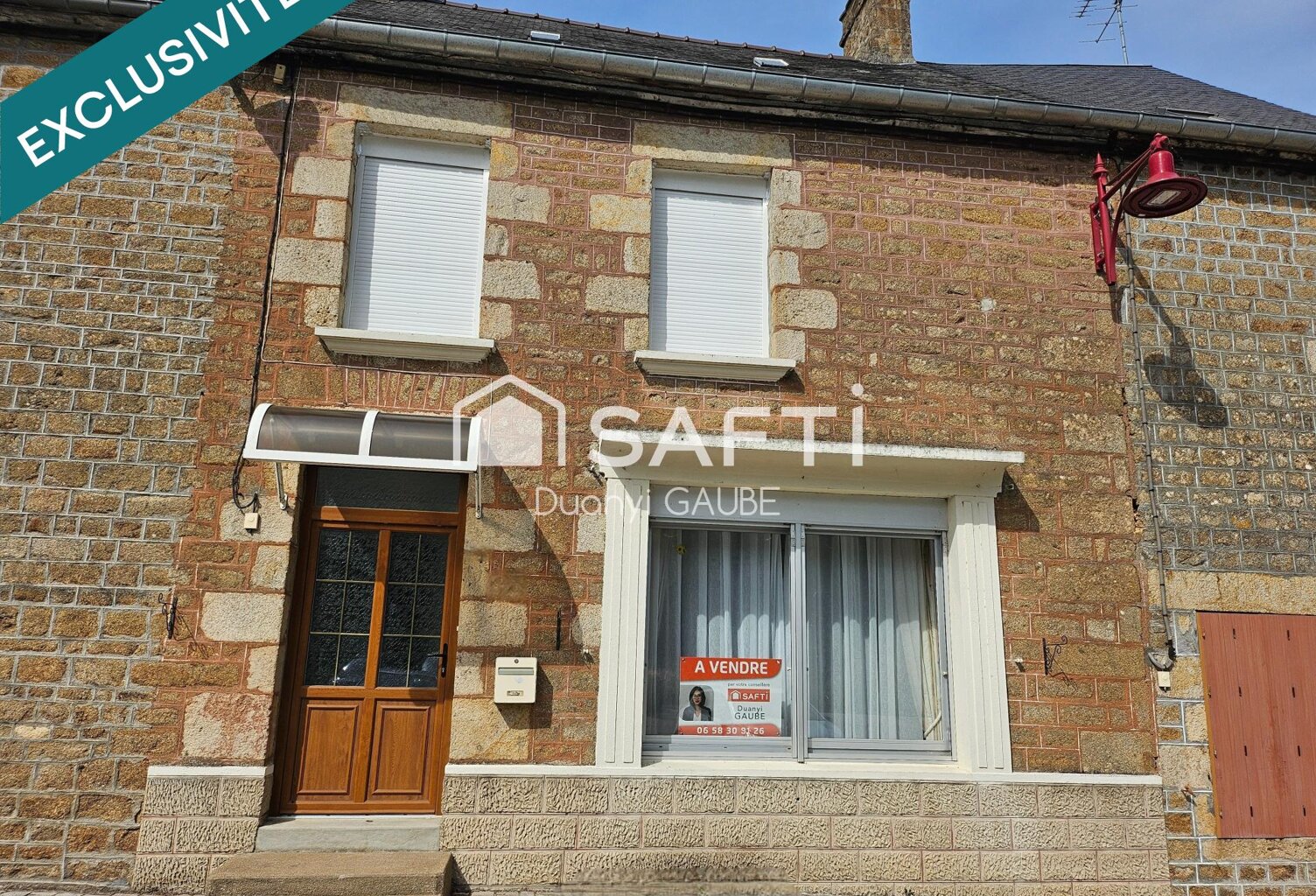 "Maison de 83 m², 3 chambres, garage double, atelier et jardin. Habitable immédiatement, idéale résidence principale ou secondaire dans un environnement calme." — photo 1