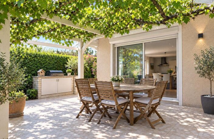 Rare, maison de plain-pied, 4 chambres au calme, avec piscine — photo 2