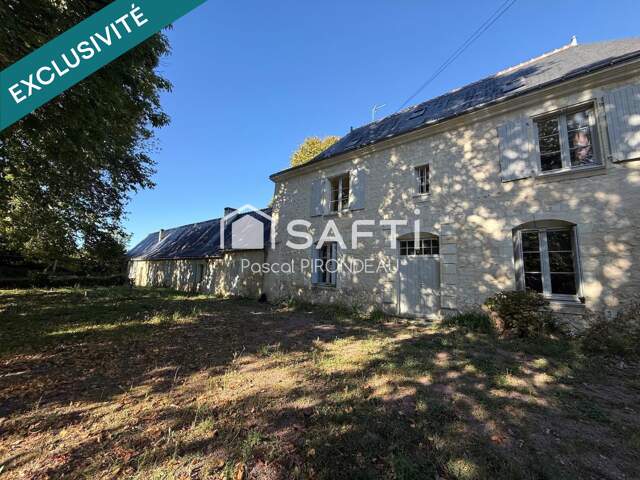 Ancien presbytère rénové de 245m2 - Gizeux — photo du bien