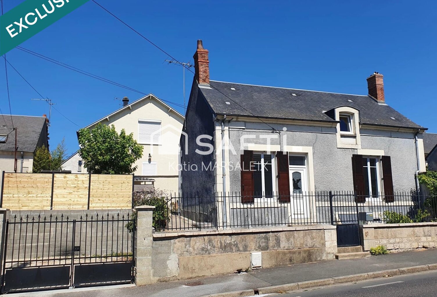Maison 2 chambres, jardin-stationnement-dépendance — photo 1