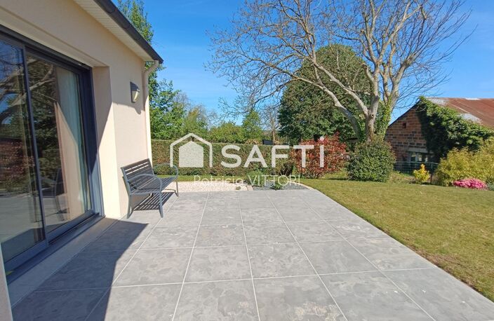 Maison contemporaine de plain-pied, 3 chambres, garage et garage camping-car — photo 5