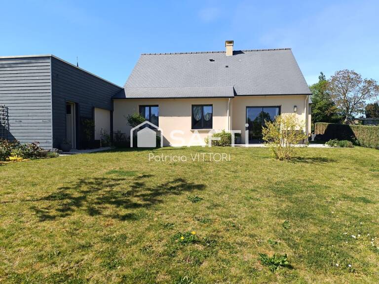Maison contemporaine de plain-pied, 3 chambres, garage et garage camping-car — photo 1