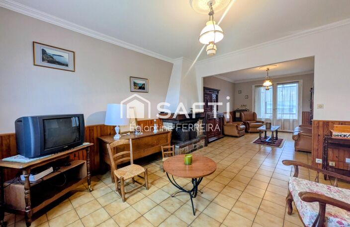 SAINT MAUR, MAISON DE 145M² HABITABLES AVEC SOUS-SOL, 2 GARAGES ET JARDIN — photo 3