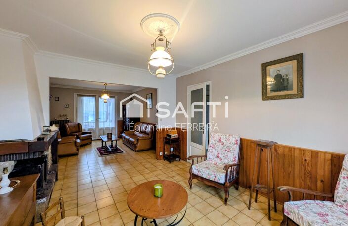 SAINT MAUR, MAISON DE 145M² HABITABLES AVEC SOUS-SOL, 2 GARAGES ET JARDIN — photo 4