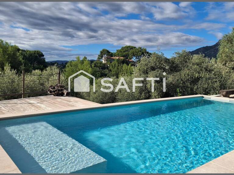 ROQUEVAIRE MAISON CONTEMPORAINE T5 AVEC PISCINE GARAGE ET TERRAIN EN RESTANQUE DE 4000 m² — photo 1