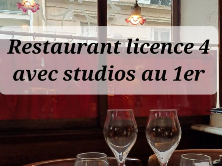 Beau RESTAURANT d'ANGLE avec LICENCE 4 et STUDIOS — photo 1