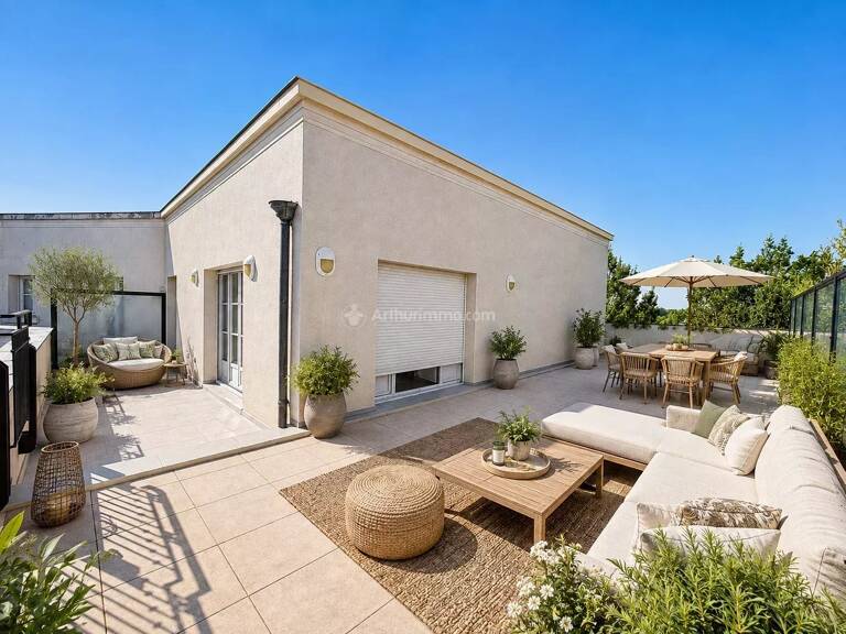 SERRIS – DERNIER ÉTAGE – TERRASSE EXCEPTIONNELLE DE 77,51 M² – 3 STATIONNEMENTS — photo 1