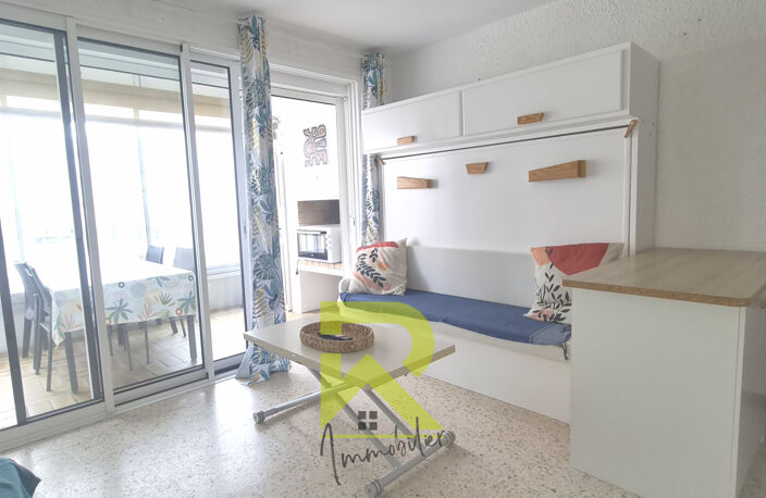 Studio 26m2 meublé, loggia vitrée 6m2 et parking privé - CAN — photo 4