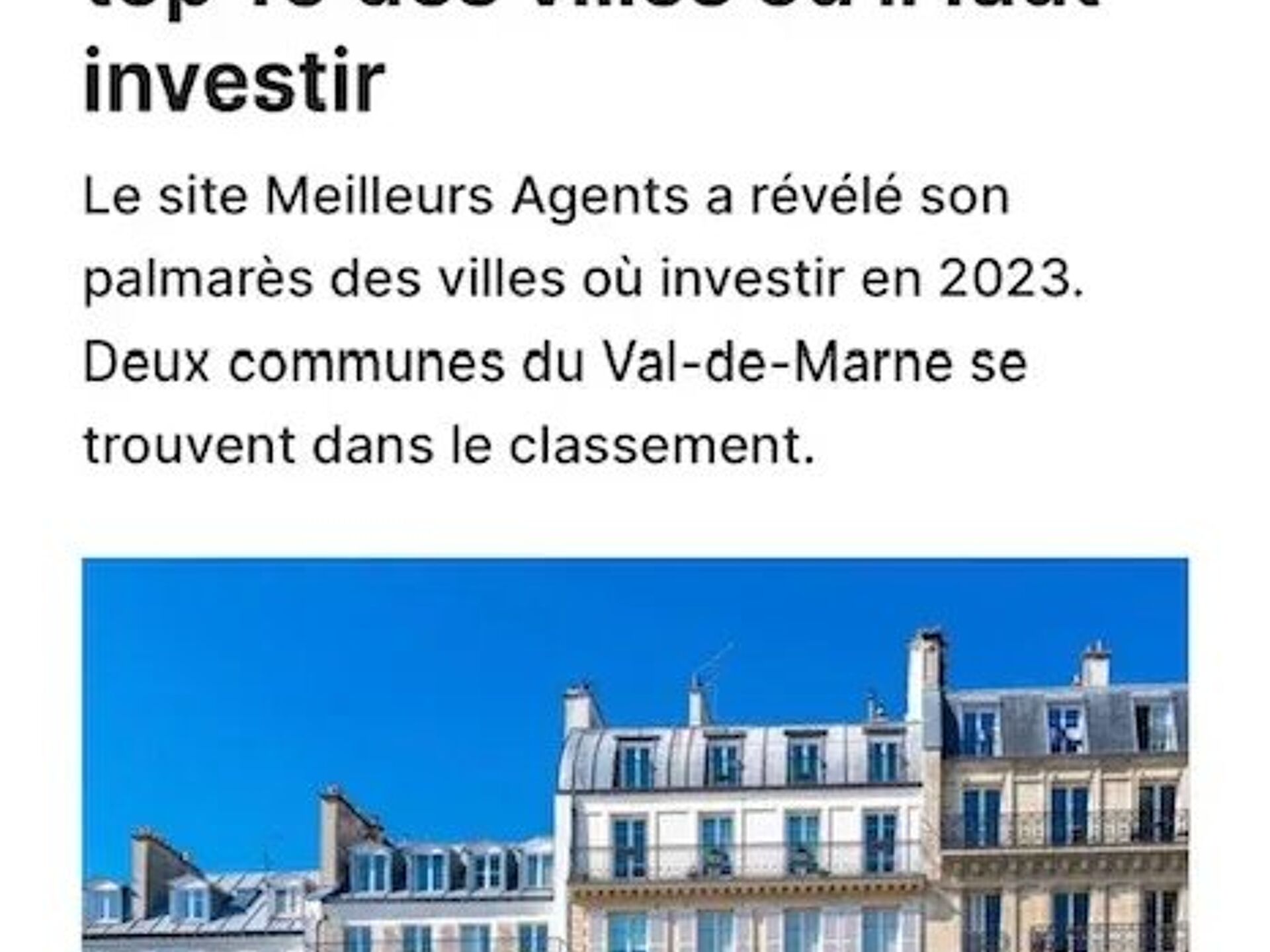 Appartement 2 pièces 30 m² · à Villeneuve-Saint-Georges · 30 m² · 124 990 €