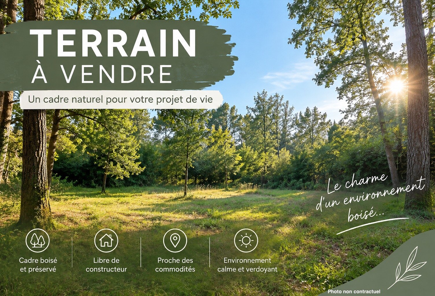 Terrain constructible JARD SUR MER — photo 1