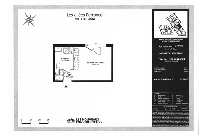 Studio neuf avec garage privatif — photo 2