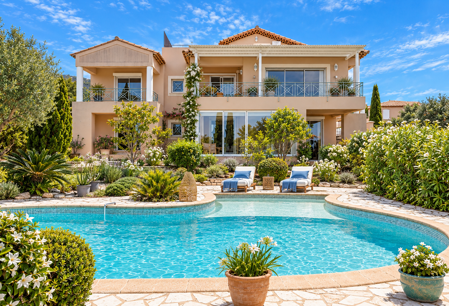 LA CIOTAT   VILLA DE CARACTÈRE AVEC VUE MER, PISCINE ET JARD — photo 1