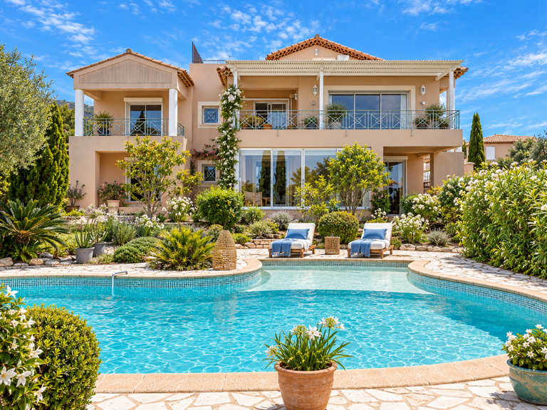 LA CIOTAT   VILLA DE CARACTÈRE AVEC VUE MER, PISCINE ET JARD — photo 1
