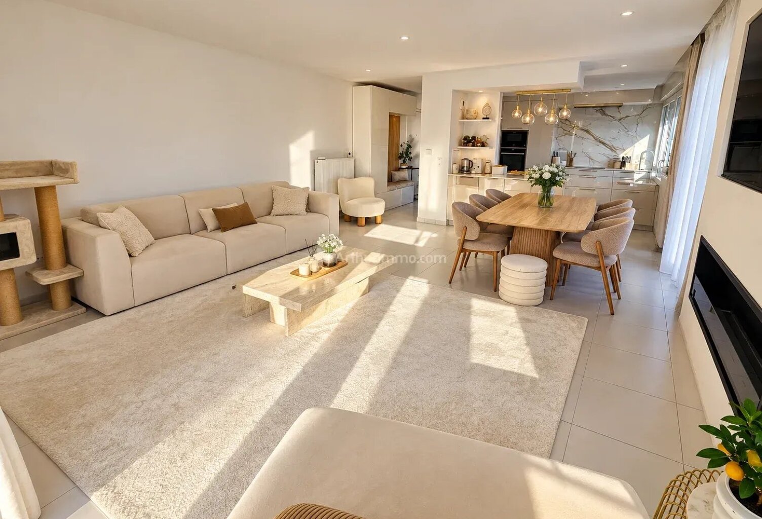 CHESSY – APPARTEMENT D’EXCEPTION F4 DE 94 M² AVEC TERRASSE DE 40 M² SANS VIS-À-VIS ! — photo 1