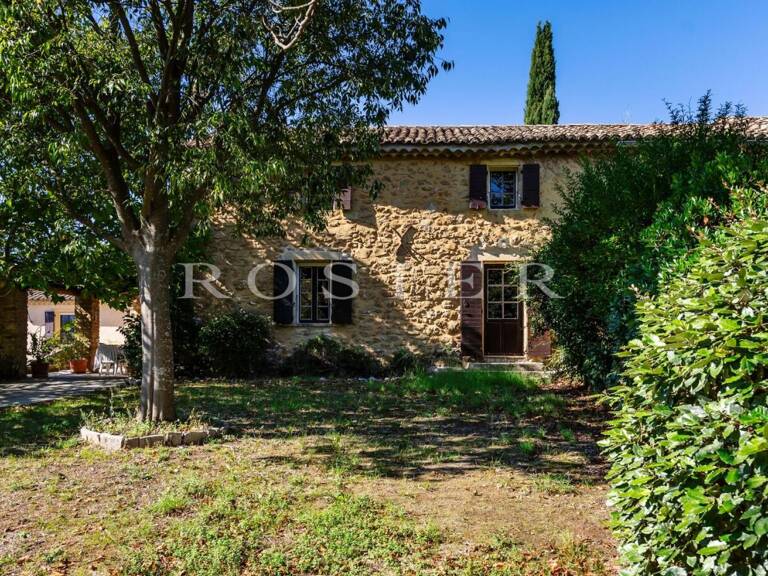 Vaison-la-Romaine – Ferme en pierre avec jardin arboré et terrai — photo 1