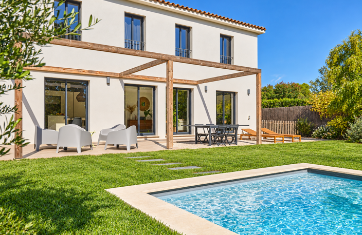 Puyricard- Belle, contemporaine, Familiale avec piscine. — photo 2