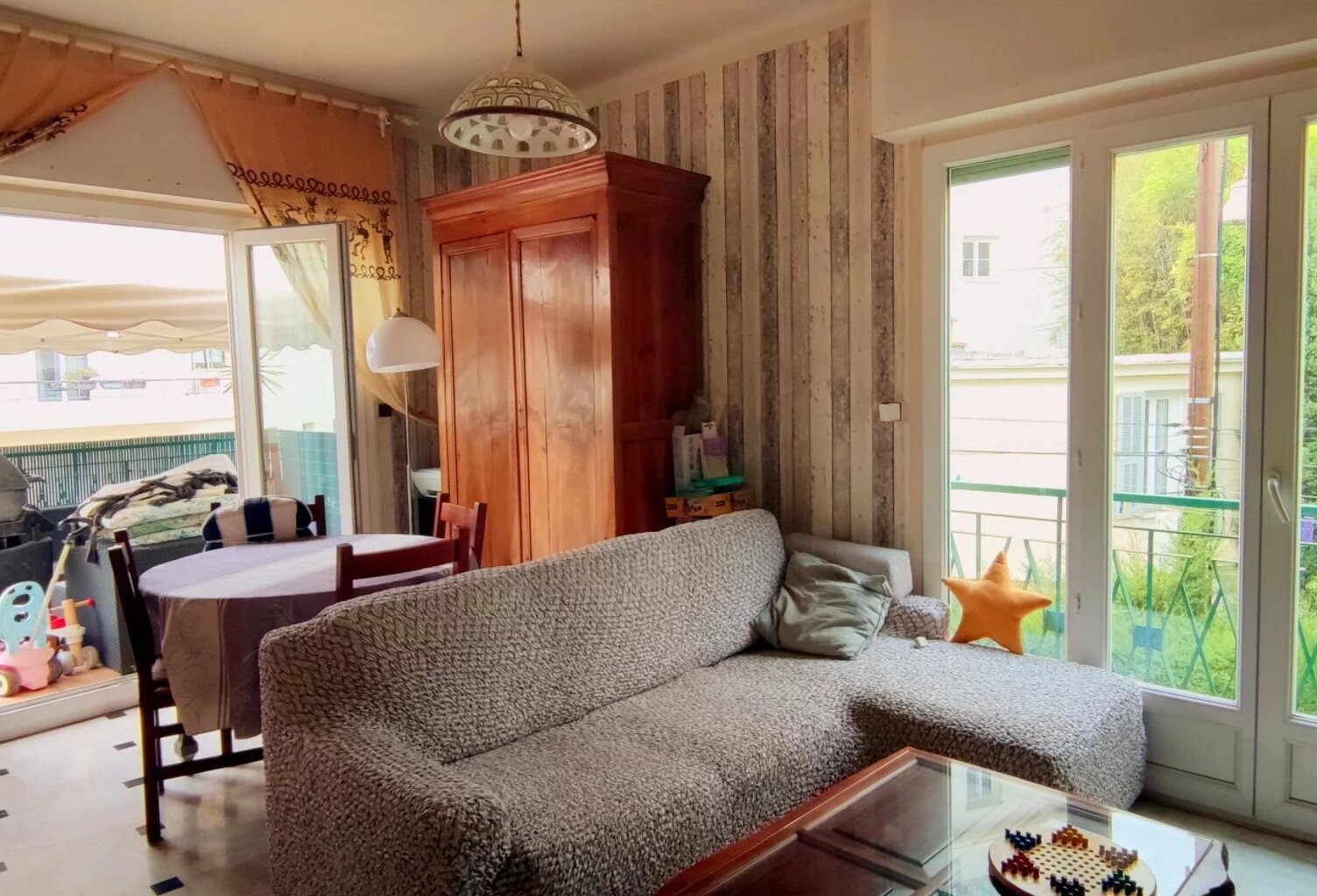 NICE – MANTEGA RIGHI 3 pièces traversant avec terrasse de 25 m² et vue dégagée — photo 1