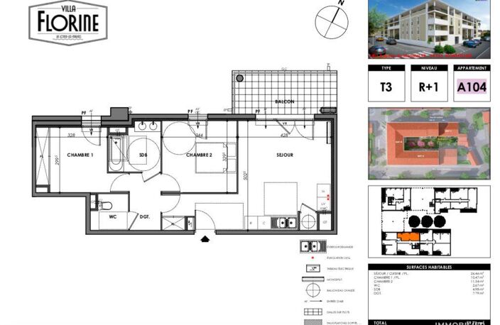 Vente Appartement 3 pièces — photo 5