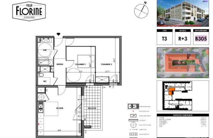 Vente Appartement 3 pièces — photo 5