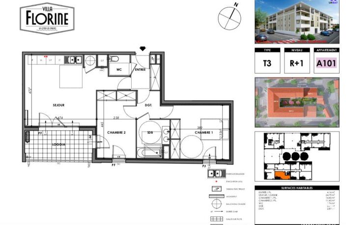 Vente Appartement 3 pièces — photo 5
