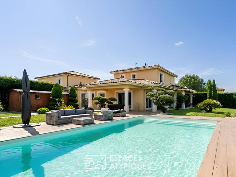 Villa au calme avec piscine sur les hauteurs de Saint-Bonnet-de-Mûre — photo 1