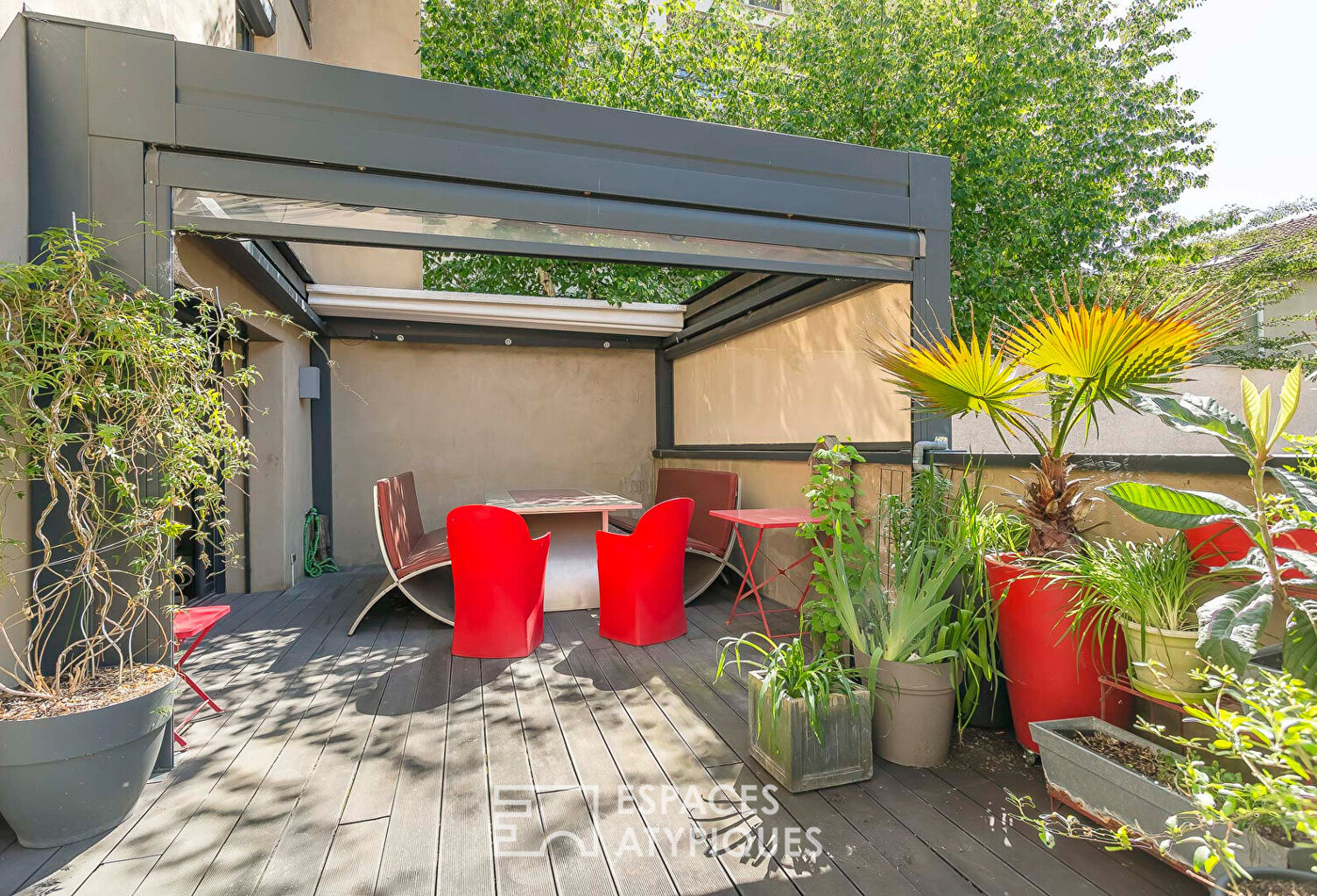 Duplex avec terrasse dans une ancienne imprimerie — photo 1