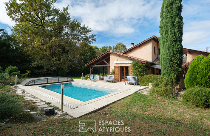 Maison familiale avec piscine dans un cadre bucolique — photo 2