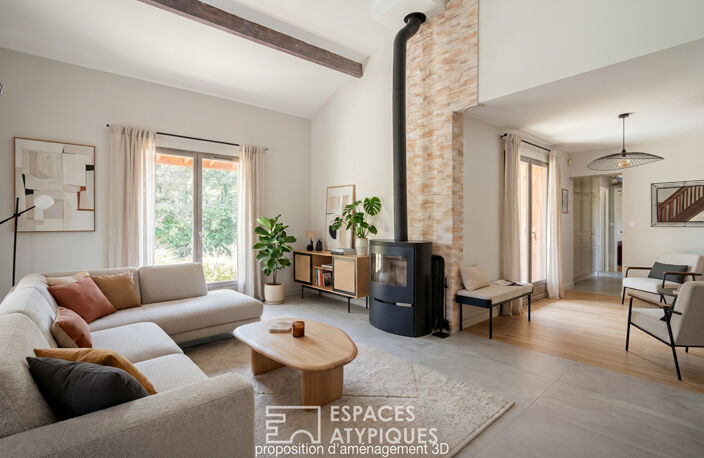 Maison familiale avec piscine dans un cadre bucolique — photo 3