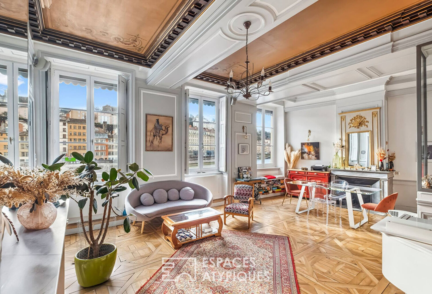 Appartement familial rénové avec vue Saône — photo 1