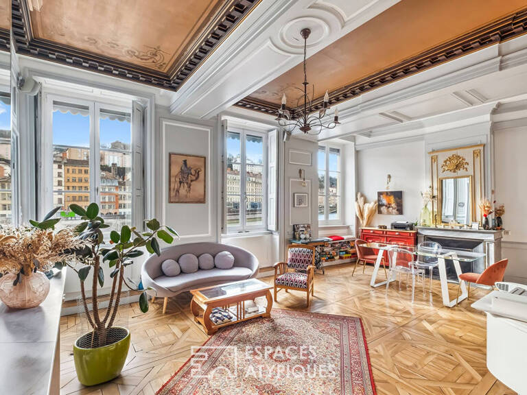 Appartement familial rénové avec vue Saône — photo 1