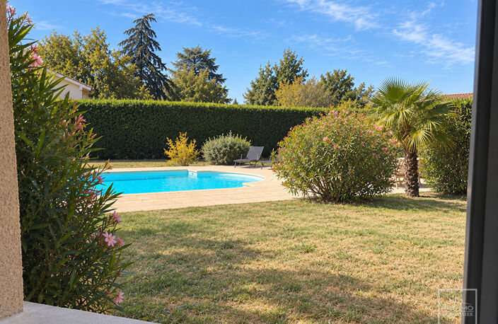 DOMMARTIN, à 2 pas du centre,  belle villa 6 chambres, terrain avec piscine — photo 3