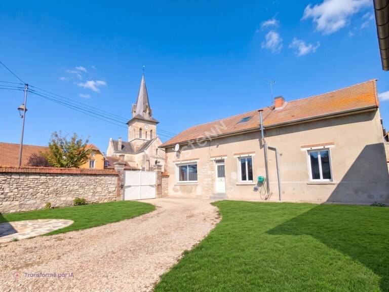 MAISON EN PIERRE DE 170 m² - 5 CHAMBRES, GARAGES ET JARDIN  25MIN REIMS NORD — photo 1