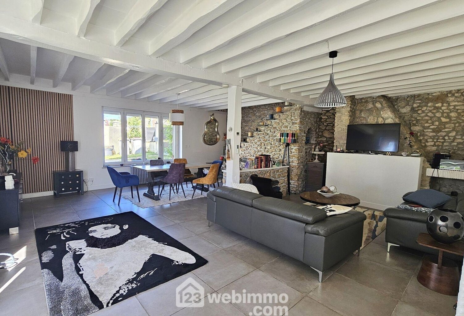 Maison - 201m² - Maisse — photo 1