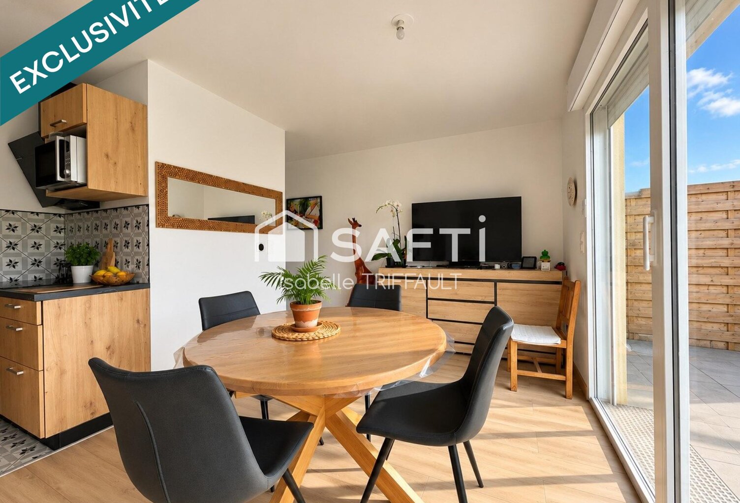 CAUDAN  APPARTEMENT T2 RÉCENT AVEC JARDIN PRIVATIF — photo 1