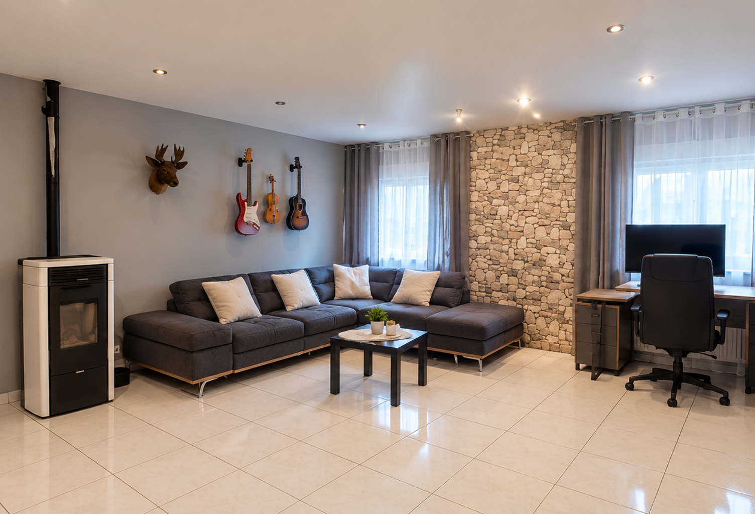 Vente Maison de ville 5 pièces — photo 1