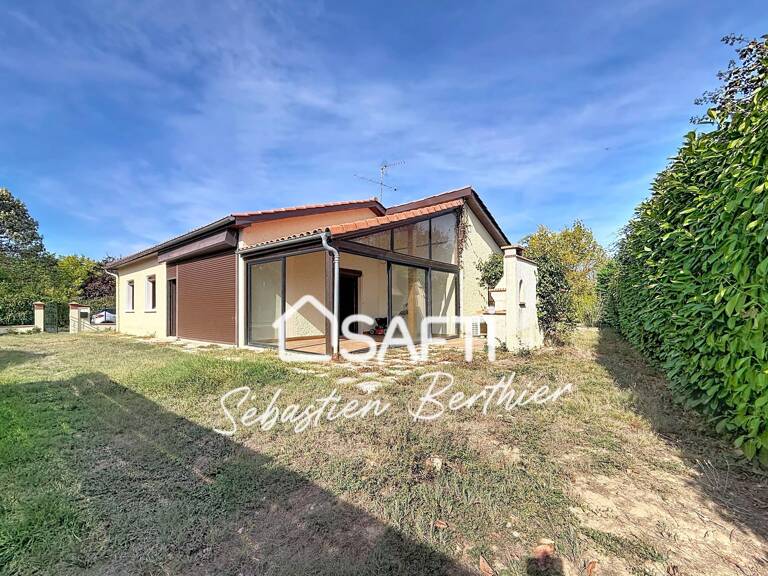 Maison de plain-pied  100 m²  3 chambres  garage  vérandas  Lavaur — photo 1