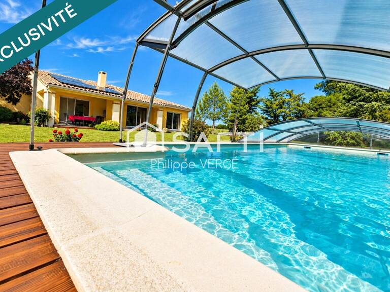 Villa plain-pied,155m² habitables, jardin, garage, piscine — photo 1