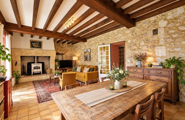 Maison en pierre, nature et vie partagée — photo 2